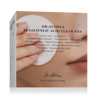 Dr. Althea 2% Salicylic Acid Clear Pad Chusteczki oczyszczające 65 szt