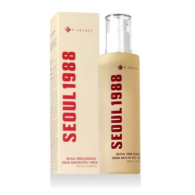 K-Secret Seoul 1988 Snail Mucin 97% + Rice Essence Esencja do twarzy 100 ml
