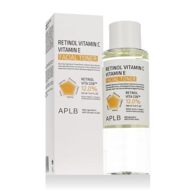 APLB Retinol Vitamin C Vitamin E Facial Toner Wody i spreje do twarzy 160 ml