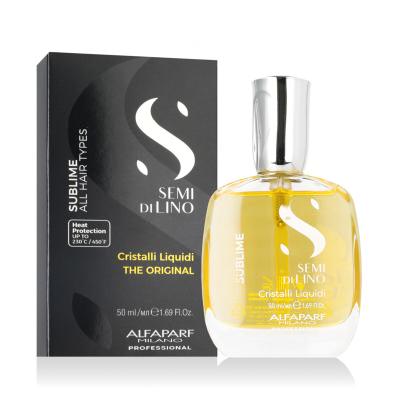 ALFAPARF MILANO Semi Di Lino Sublime Cristalli Liquidi Serum do włosów dla kobiet 50 ml