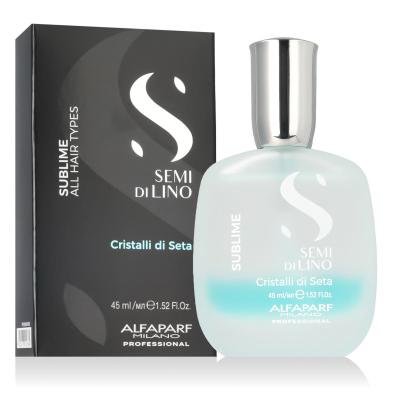 ALFAPARF MILANO Semi Di Lino Sublime Cristalli Di Seta Serum do włosów dla kobiet 45 ml