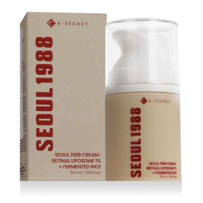K-Secret Seoul 1988 Retinal Lipsome 1% + Fermented Rice Cream Krem do twarzy na dzień 50 ml