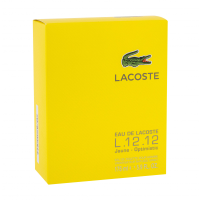 Lacoste Eau de Lacoste L.12.12 Jaune (Yellow) Woda toaletowa dla mężczyzn 175 ml