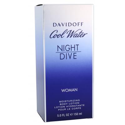 Davidoff Cool Water Night Dive Woman Mleczko do ciała dla kobiet 150 ml