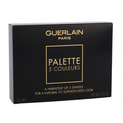 Guerlain Palette 5 Couleurs Cienie do powiek dla kobiet 6 g Odcień 01 Rose Barbare