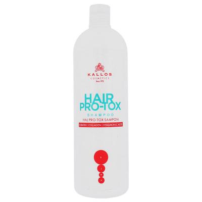 Kallos Cosmetics Hair Pro-Tox Szampon do włosów dla kobiet 1000 ml Uszkodzone pudełko