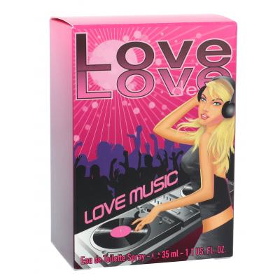 Love Love Love Music Woda toaletowa dla kobiet 35 ml