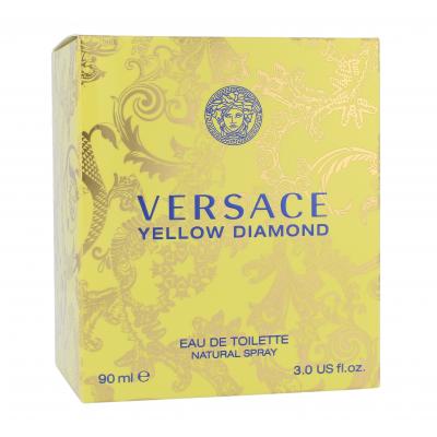 Versace Yellow Diamond Woda toaletowa dla kobiet 90 ml Uszkodzone pudełko