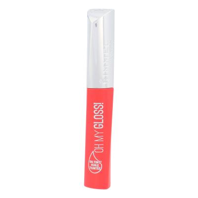 Rimmel London Oh My Gloss! Oil Tint Błyszczyk do ust dla kobiet 6,5 ml Odcień 400 Contemporary Coral