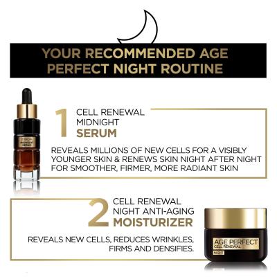 L&#039;Oréal Paris Age Perfect Cell Renew Regenerating Night Cream Krem na noc dla kobiet 50 ml