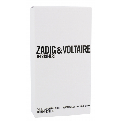 Zadig &amp; Voltaire This is Her! Woda perfumowana dla kobiet 100 ml Uszkodzone pudełko