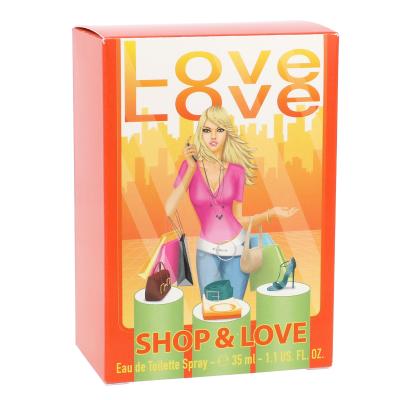 Love Love Shop &amp; Love Woda toaletowa dla kobiet 35 ml Uszkodzone pudełko