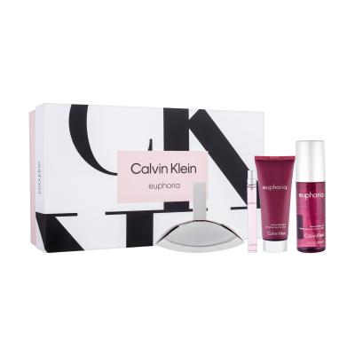 Calvin Klein Euphoria Zestaw Edp 100 ml + Edp 10 ml + Balsam do ciała 100 ml + Mgiełka do ciała 150 ml