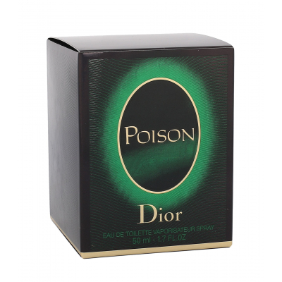Christian Dior Poison Woda toaletowa dla kobiet 50 ml Uszkodzone pudełko