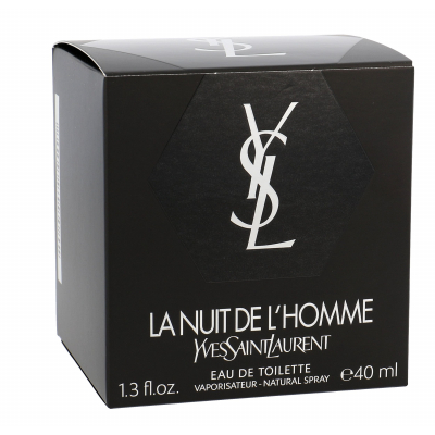 Yves Saint Laurent La Nuit De L&#039;Homme Woda toaletowa dla mężczyzn 40 ml