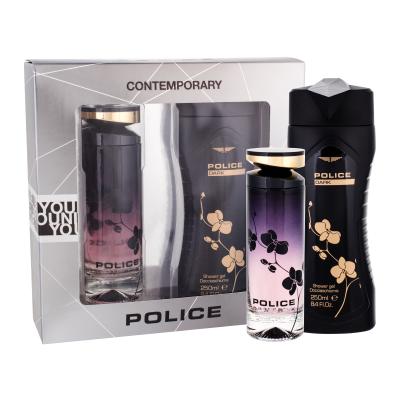 Police Dark Women Zestaw Edt 100 ml + Żel pod prysznic 250 ml