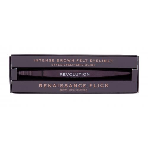 Makeup Revolution London Renaissance 0,8 g eyeliner dla kobiet Brown