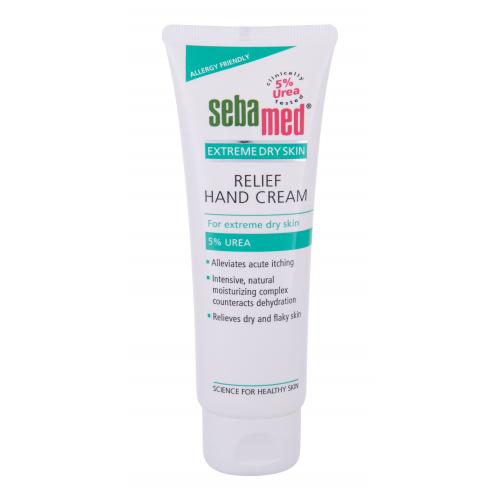 SebaMed Extreme Dry Skin Relief Hand Cream 5% Urea krem do rąk 75 ml dla kobiet