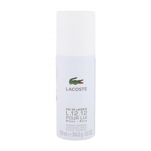Lacoste Eau de Lacoste L.12.12 Blanc 150 ml dezodorant dla mężczyzn uszkodzony flakon