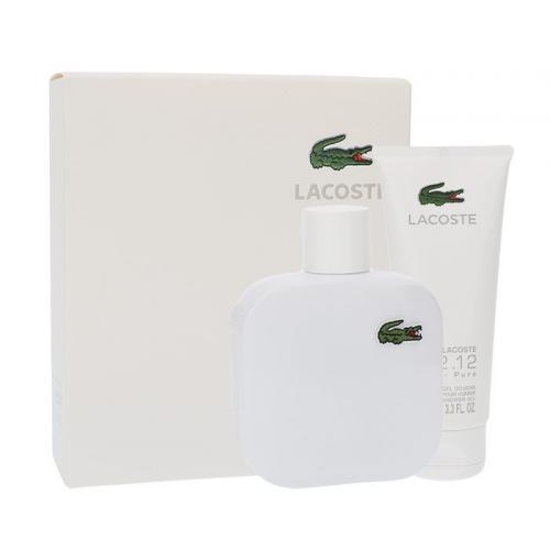 Lacoste Eau de Lacoste L.12.12 Blanc zestaw EDT 100 ml + shower gel 100 ml dla mężczyzn