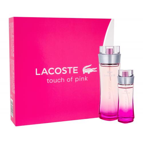 Lacoste Touch Of Pink zestaw Edt 90 ml + Edt 30 ml dla kobiet