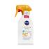 Nivea Sun Babies & Kids Sensitive Protect Spray SPF50+ Preparat do opalania ciała dla dzieci 270 ml
