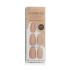Kiss imPRESS Color Coffin Shape Sztuczne paznokcie dla kobiet Odcień 506 Latte Zestaw