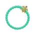 By Eloise London Bling Charms Gold Diamanté Turtle Gumka do włosów dla kobiet 1 szt Odcień Apple Green