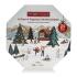 Yankee Candle 24 Days of Fragrance Advent Calendar Zestaw podgrzewacz 24 x 9,8 g + szklany świecznik