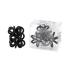 Invisibobble Nano Hair Ring Gumka do włosów dla kobiet 3 szt Odcień True Black - černá