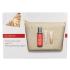 Clarins Mission Perfection Zestaw 30ml Mission Perfection Serum + 10ml UV Plus Day Screen Multi Protection SPF50 + 10ml Instant Light Radiance Complexion Base + Bag