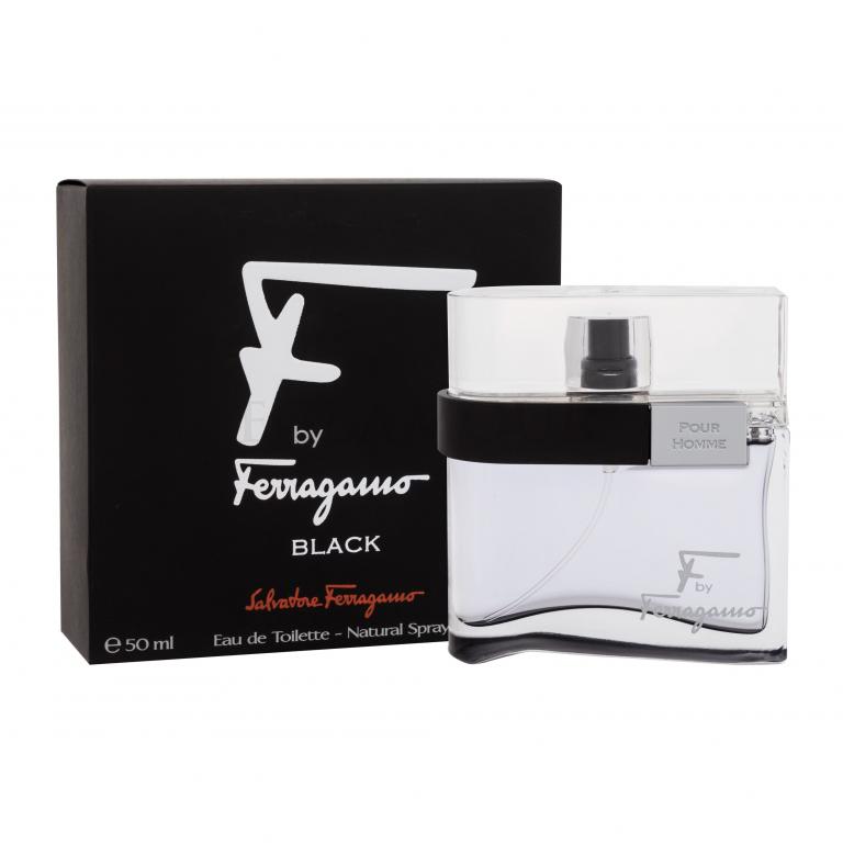 Ferragamo F by Ferragamo Black Woda toaletowa dla mężczyzn 50 ml