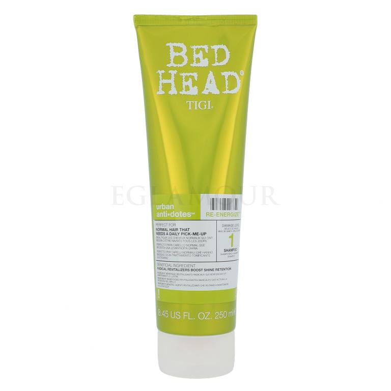 Tigi Bed Head Re-Energize Szampon do włosów dla kobiet 250 ml