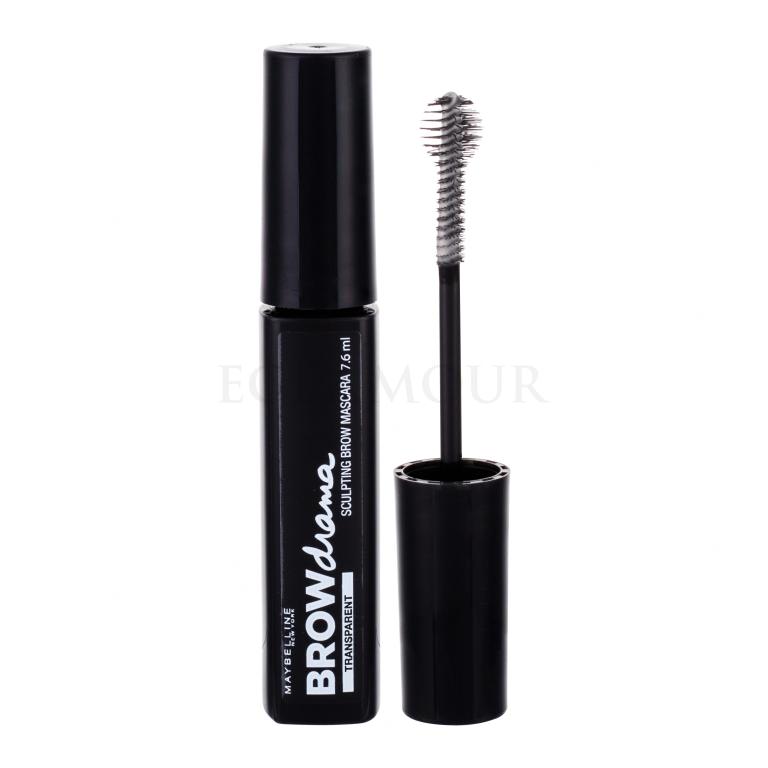 Maybelline Brow Drama Tusz do brwi dla kobiet 7,6 ml Odcień Transparent