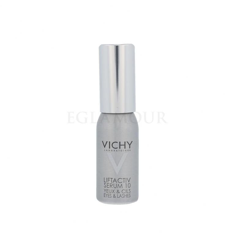 Vichy Liftactiv Serum 10 Eyes &amp; Lashes Żel pod oczy dla kobiet 15 ml Uszkodzone pudełko