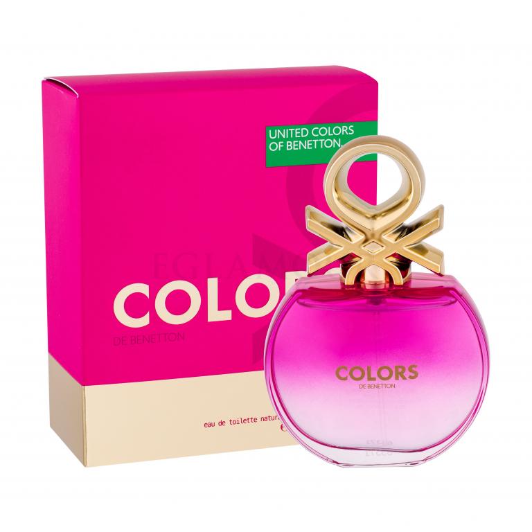 Benetton Colors de Benetton Pink Woda toaletowa dla kobiet 80 ml