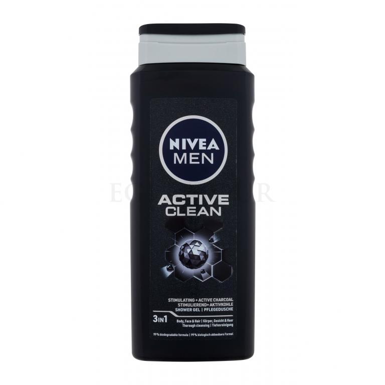 Nivea Men Active Clean Żel pod prysznic dla mężczyzn 500 ml