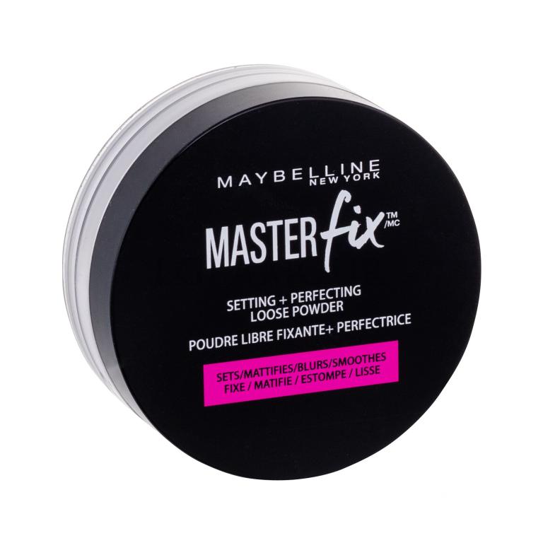 Maybelline Master Fix Puder dla kobiet 6 g Odcień Translucent