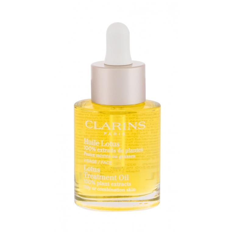 Clarins Face Treatment Oil Lotus Olejek do twarzy dla kobiet 30 ml