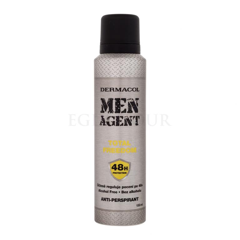 Dermacol Men Agent Total Freedom 48H Antyperspirant dla mężczyzn 150 ml