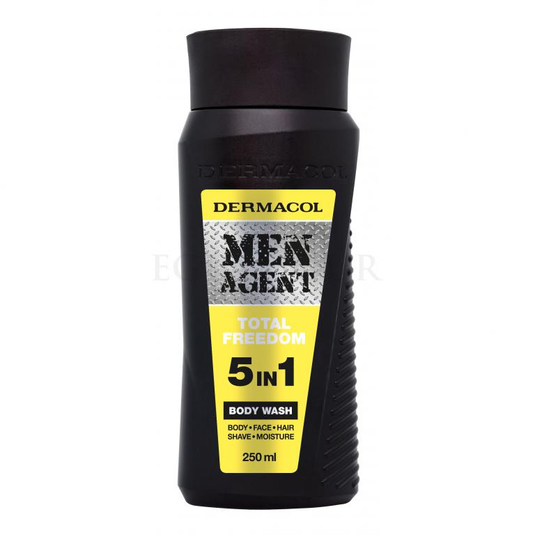 Dermacol Men Agent Total Freedom 5in1 Żel pod prysznic dla mężczyzn 250 ml
