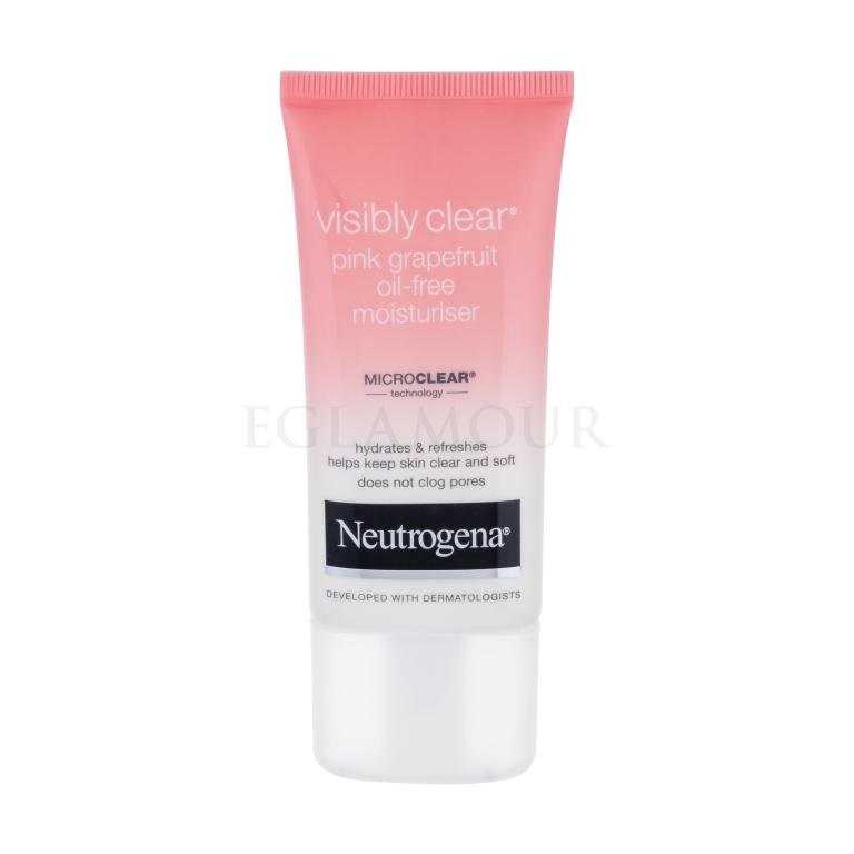 Neutrogena Visibly Clear Pink Grapefruit Oil-Free Moisturiser Krem do twarzy na dzień 50 ml