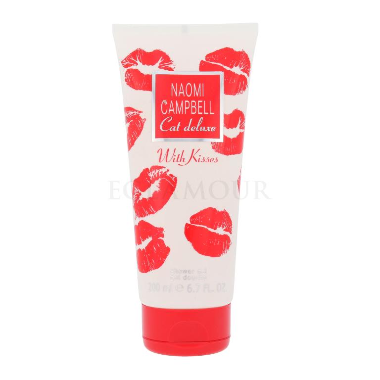 Naomi Campbell Cat Deluxe With Kisses Żel pod prysznic dla kobiet 200 ml