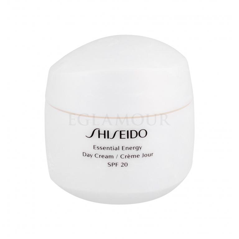 Shiseido Essential Energy Day Cream SPF20 Krem do twarzy na dzień dla kobiet 50 ml