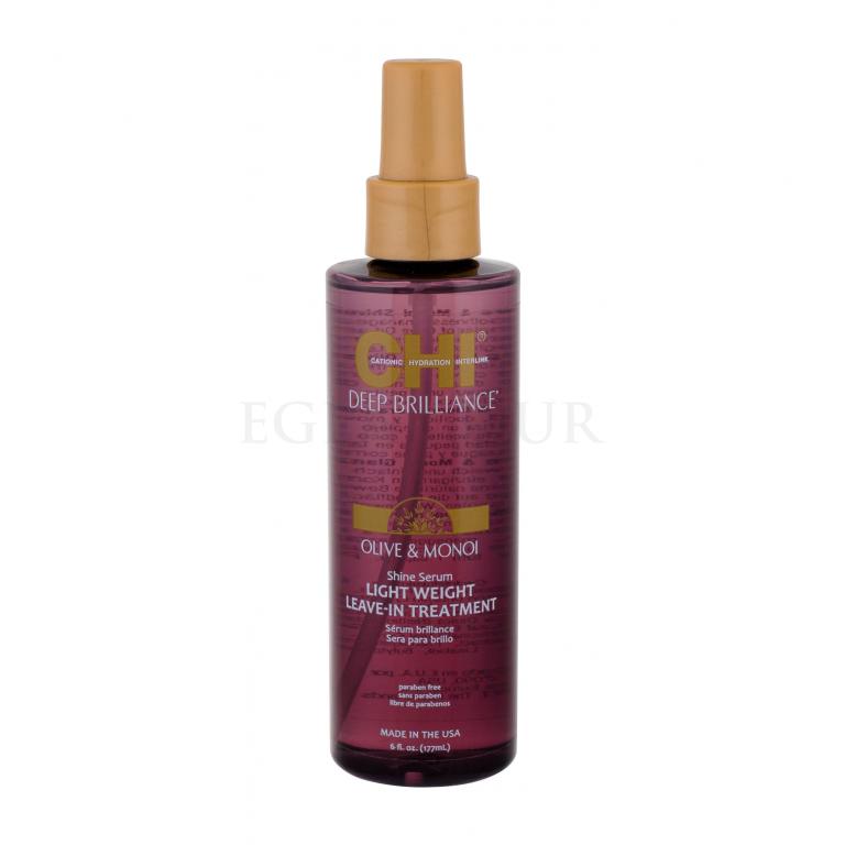 Farouk Systems CHI Deep Brilliance Shine Serum Na połysk włosów dla kobiet 177 ml