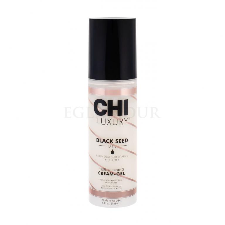 Farouk Systems CHI Luxury Black Seed Oil Cream-Gel Utrwalenie fal i loków dla kobiet 148 ml