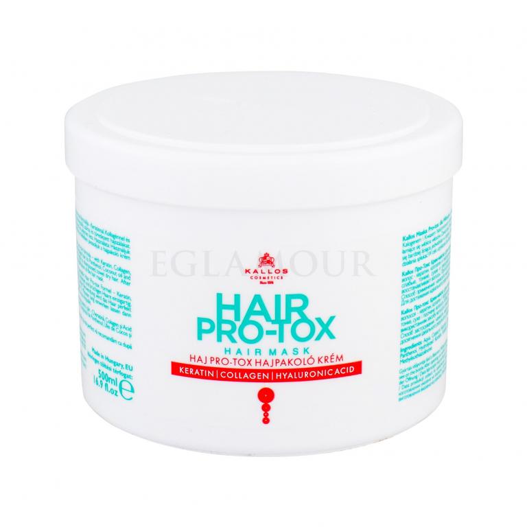 Kallos Cosmetics Hair Pro-Tox Maska do włosów dla kobiet 500 ml