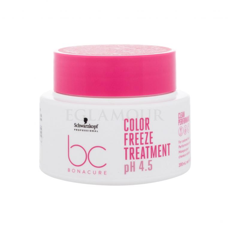 Schwarzkopf Professional BC Bonacure Color Freeze pH 4.5 Treatment Maska do włosów dla kobiet 200 ml