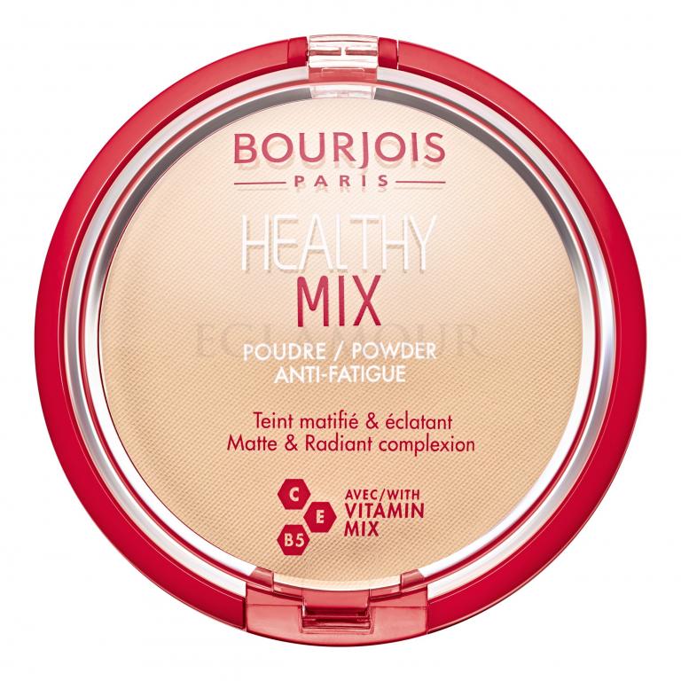 BOURJOIS Paris Healthy Mix Anti-Fatigue Puder dla kobiet 11 g Odcień 01 Vanilla