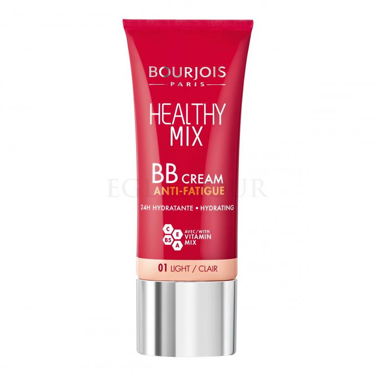 BOURJOIS Paris Healthy Mix Anti-Fatigue Krem BB dla kobiet 30 ml Odcień 01 Light